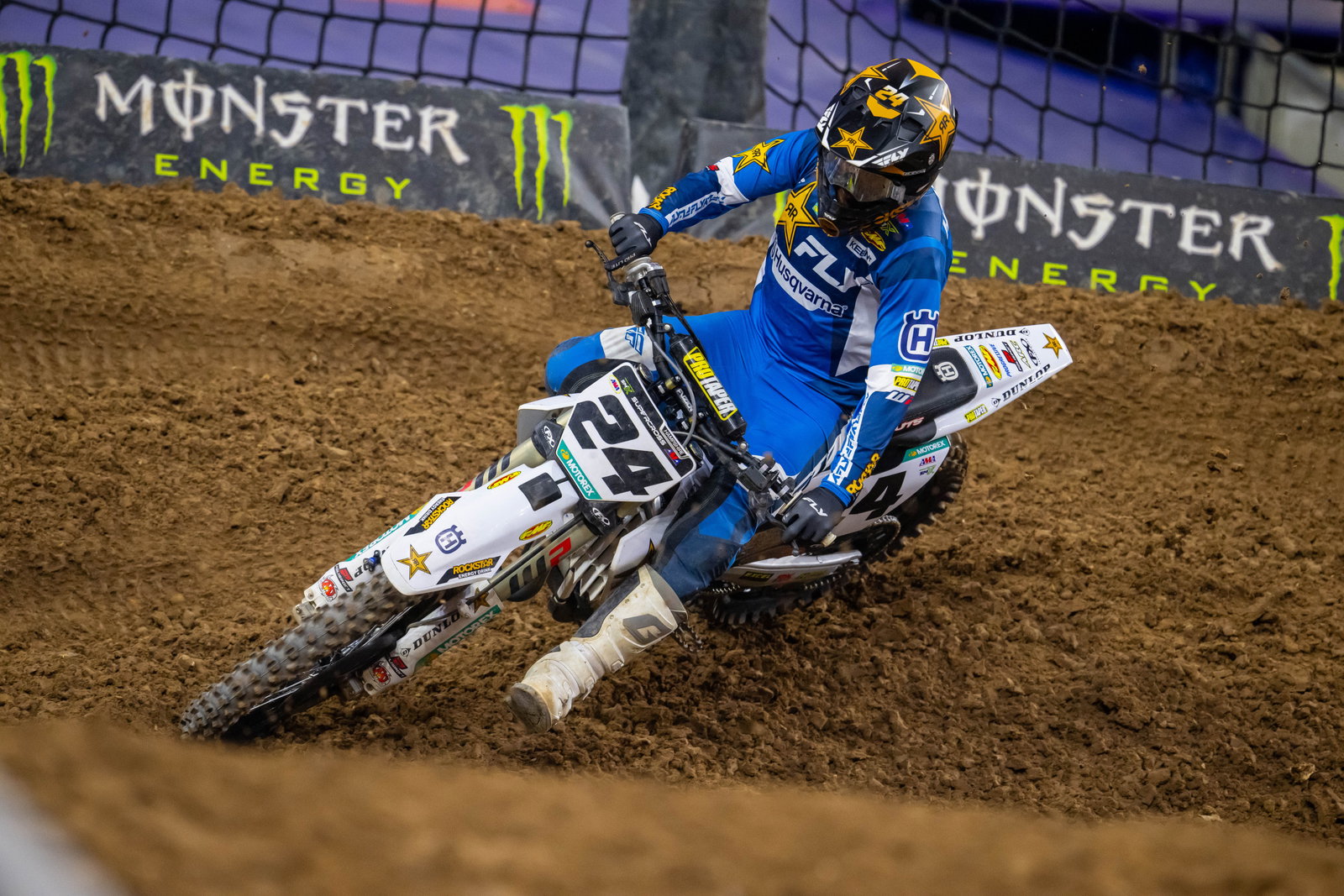 RJ Hampshire Out for Seattle SX with Foot Injury