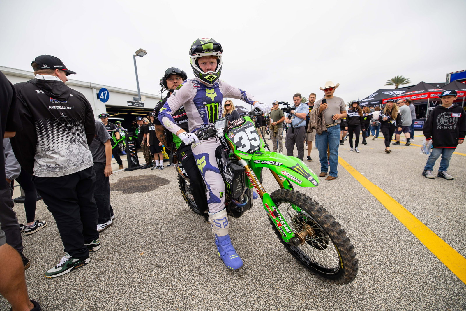 Good News/Bad News: Drew Adams Ends Best Supercross Night Yet with