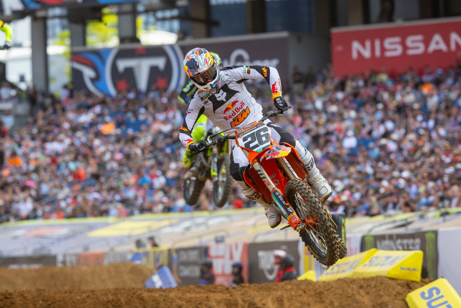 Jorge Prado Crashed Out of Potential Podium at Nashville SX: 