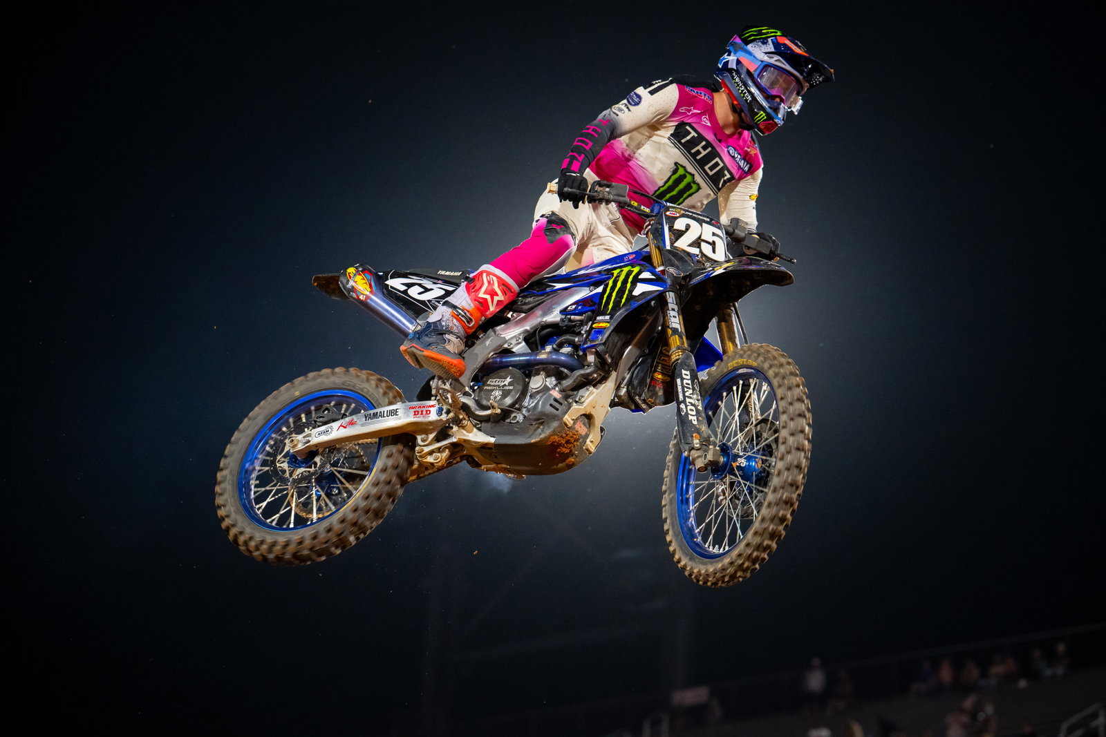 Nate Thrasher in supercross earlier this year.