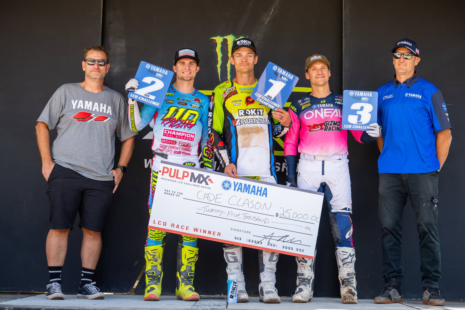 Cade Clason Wins Over $23,000 from PulpMX Yamaha LCQ Challenge Race—Full Payouts of the $87,000 Purse