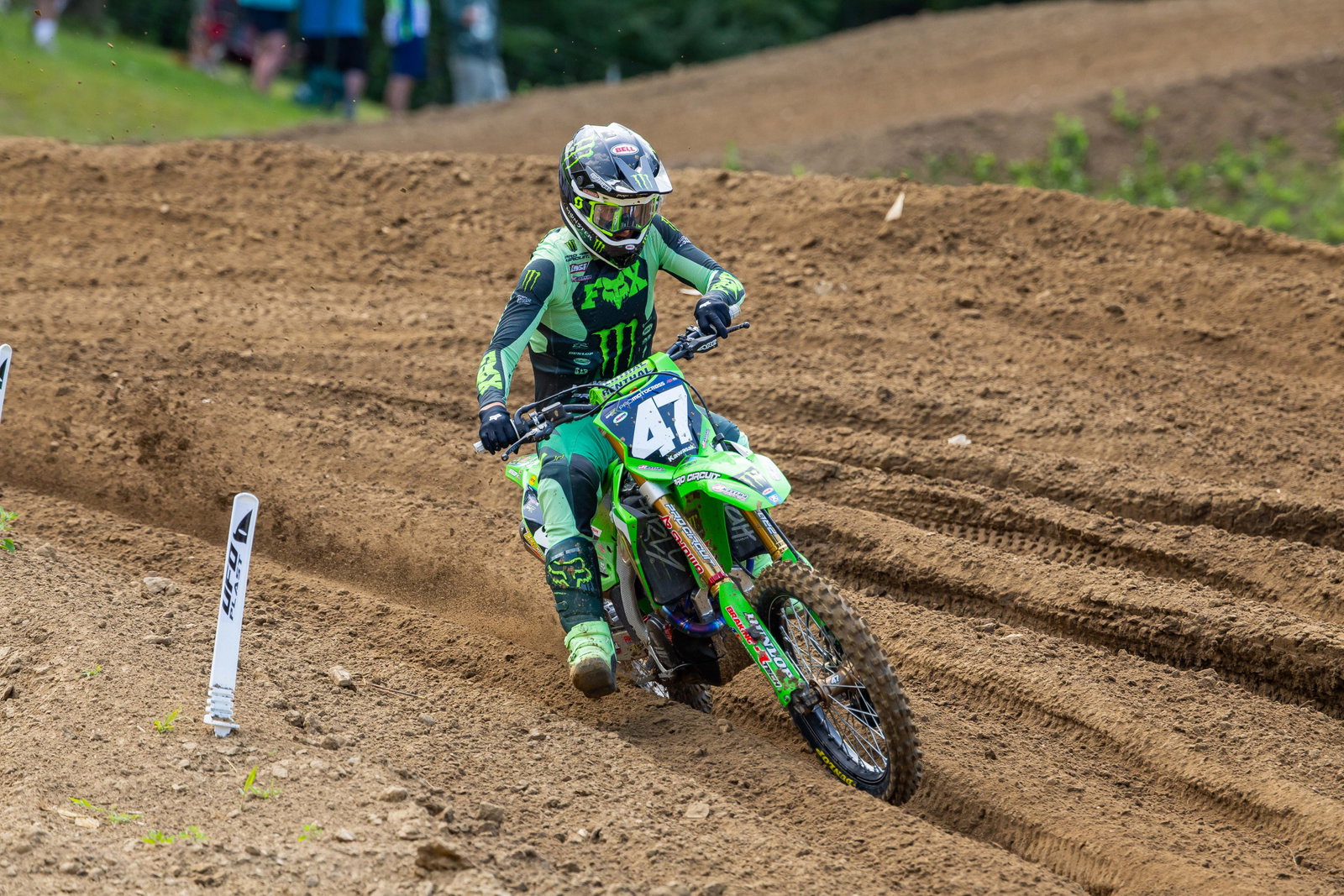 Levi Kitchen fastest in qualifier number one.&nbsp;