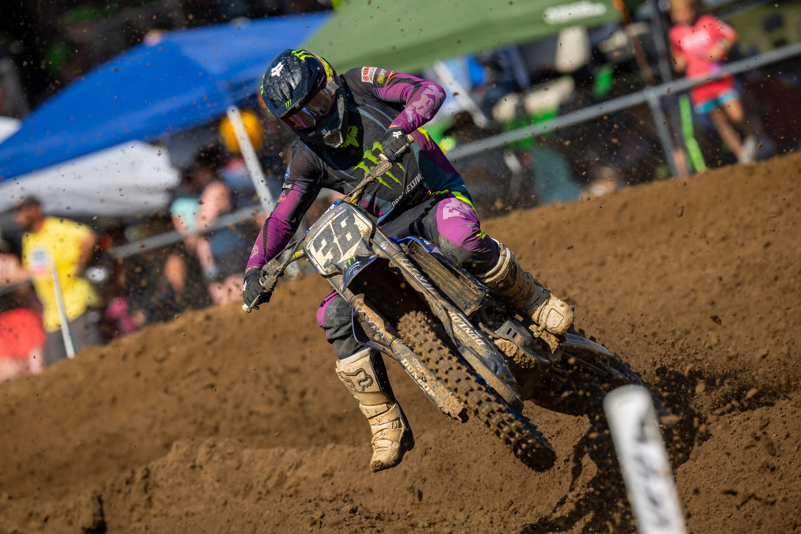 Haiden Deegan on Spring Creek: “I feel like it was one of my best rides on my 450 so far, coming through the pack”