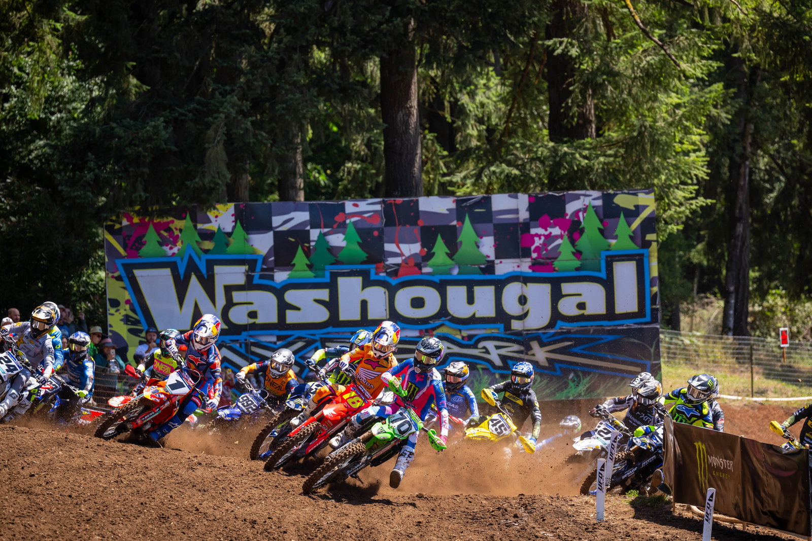 Washougal National Full Pro Motocross Race Day Schedule