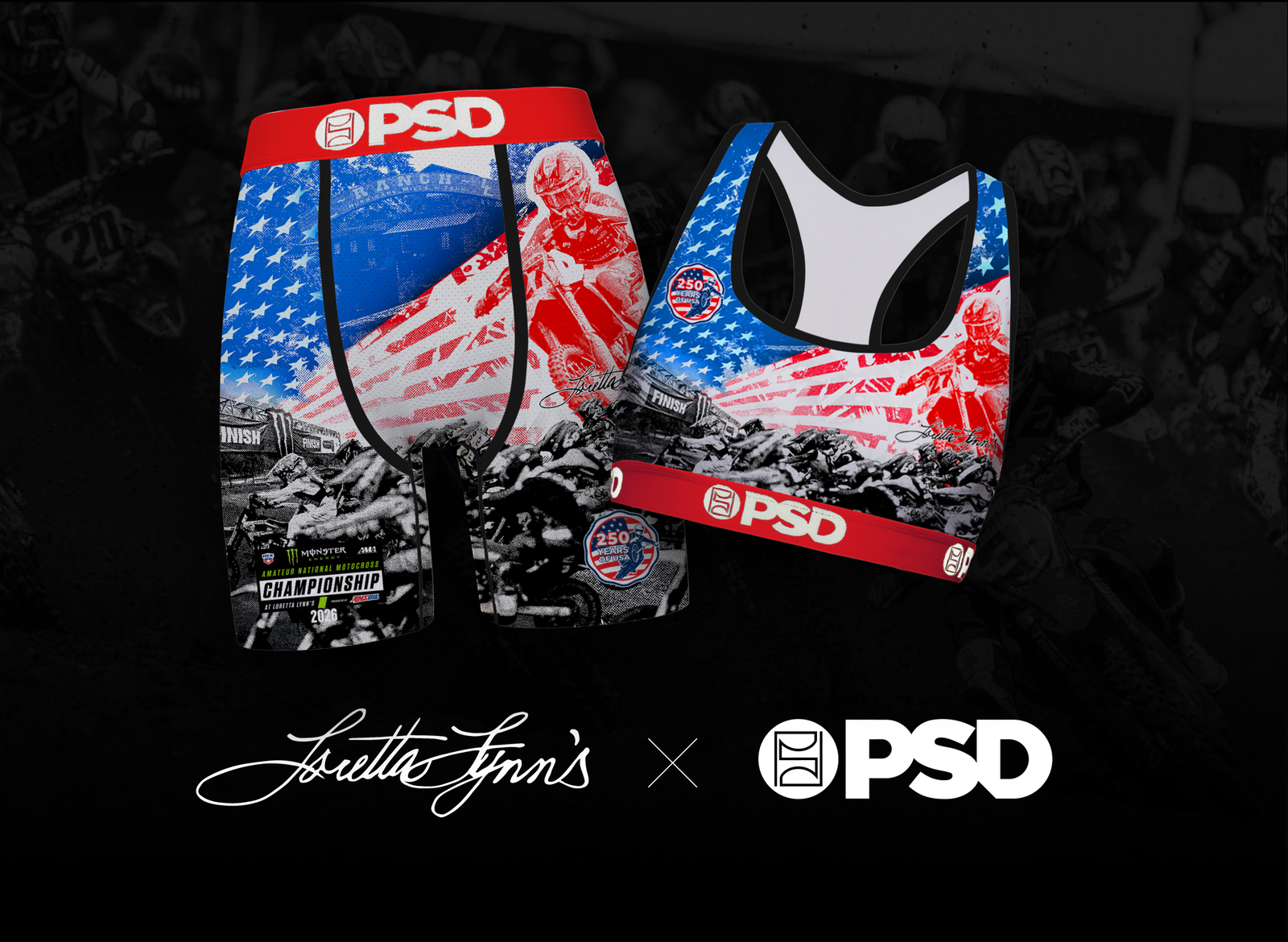 Stop by the Racer X Trailer Next Week to Get Free '26 LLMX Event Sticker, Buy LLMX PSD Underwear and New T-Shirts
