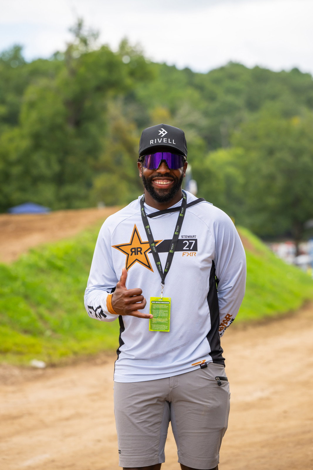 Malcolm Stewart stopped by for a visit to the Ranch.
