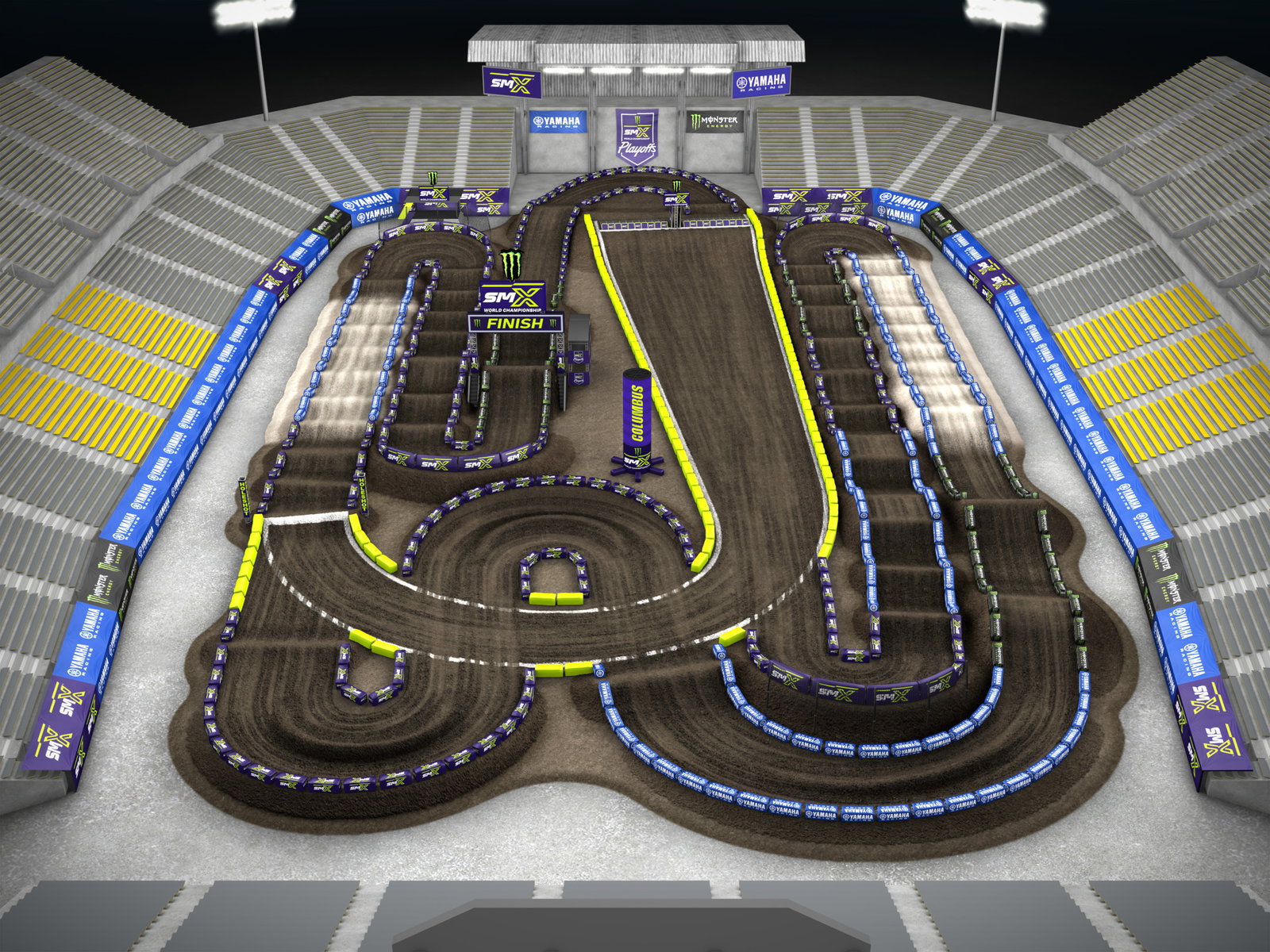 The track map for this weekend.