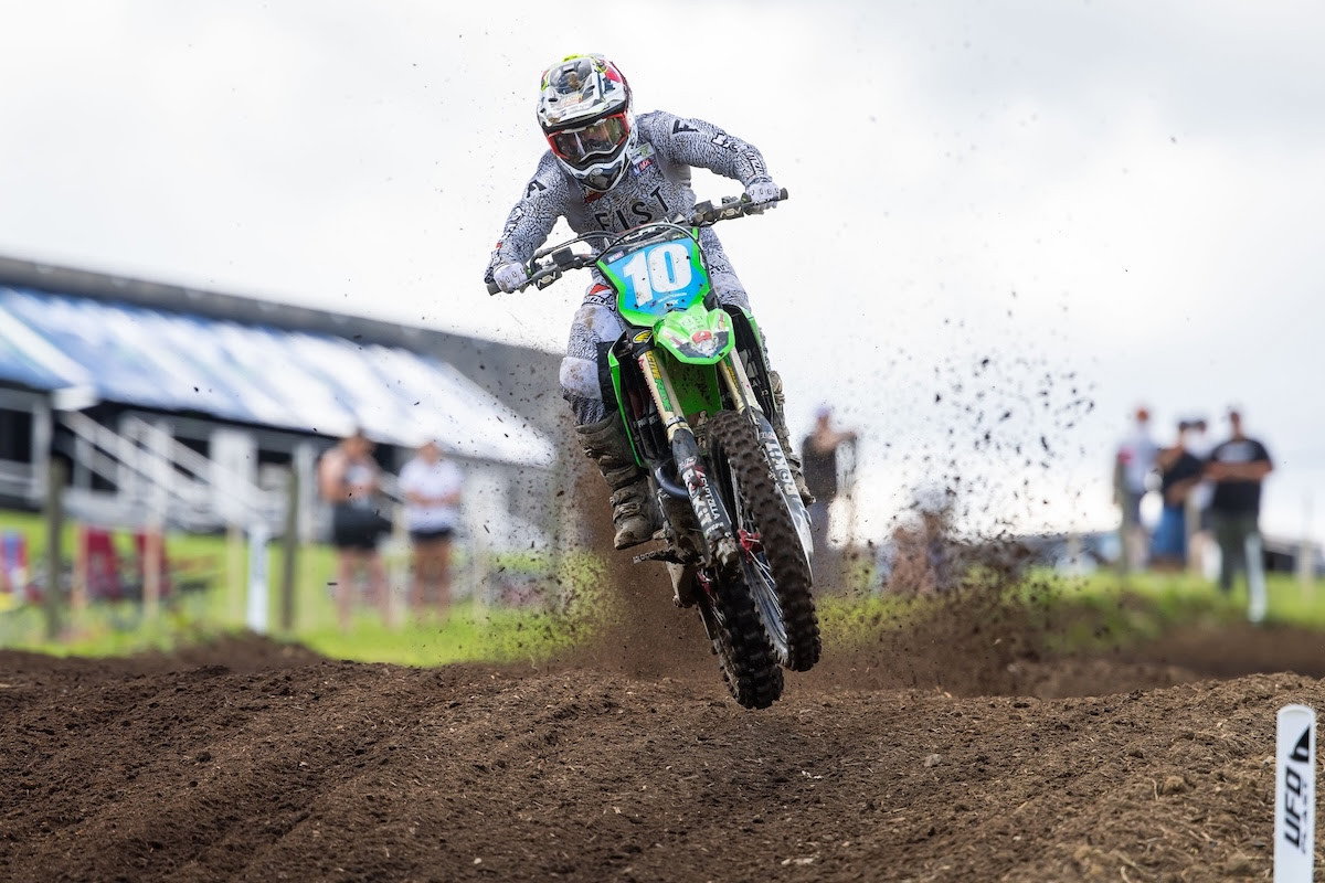 Partzilla Blaster Power PRMX Kawasaki's Taylah McCutcheon will look to continue what has been an impressive first season of competition on U.S. soil.