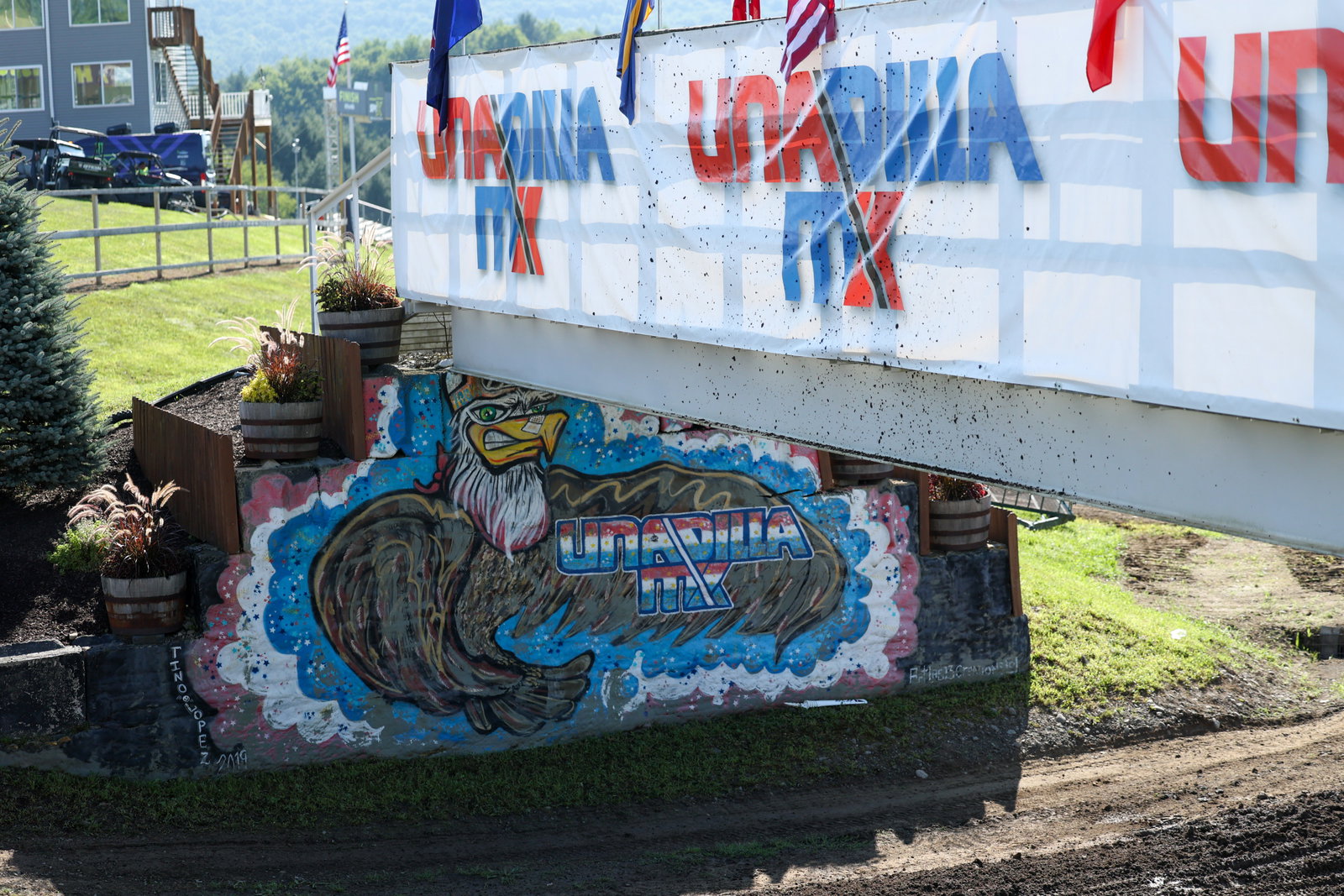 Friday scenes at Unadilla MX.