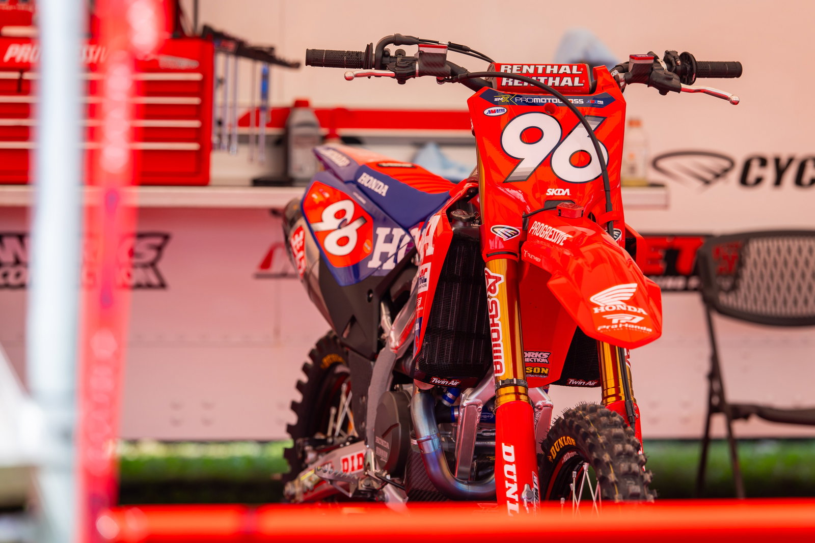 Hunter Lawrence's CRF450R.