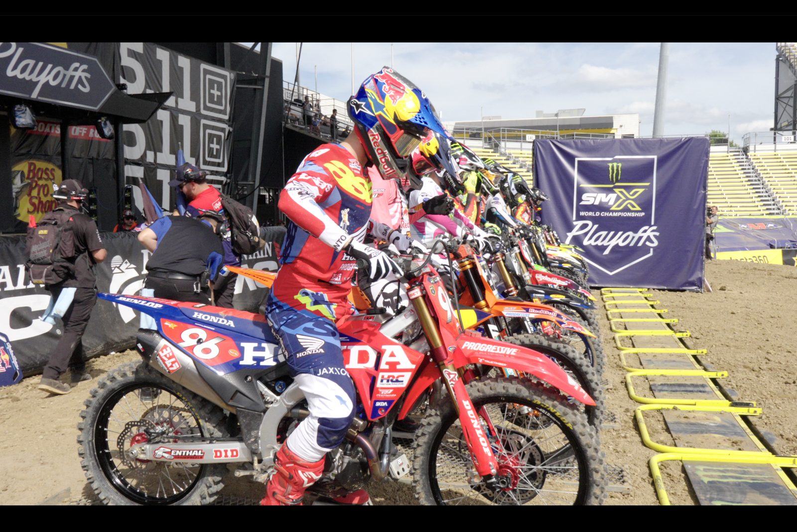 Watch: Columbus SMX Playoff 1 Friday Raw Free Practice Video Highlights