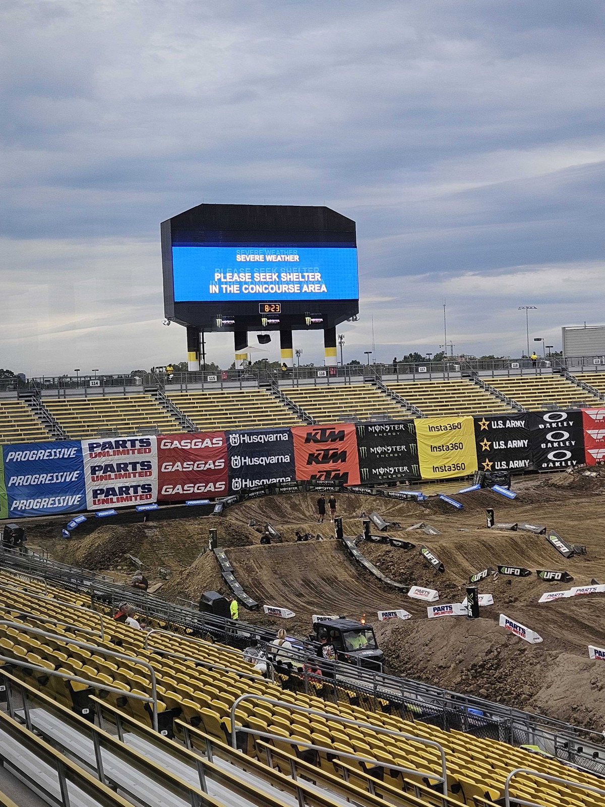 Update from Historic Crew Stadium.