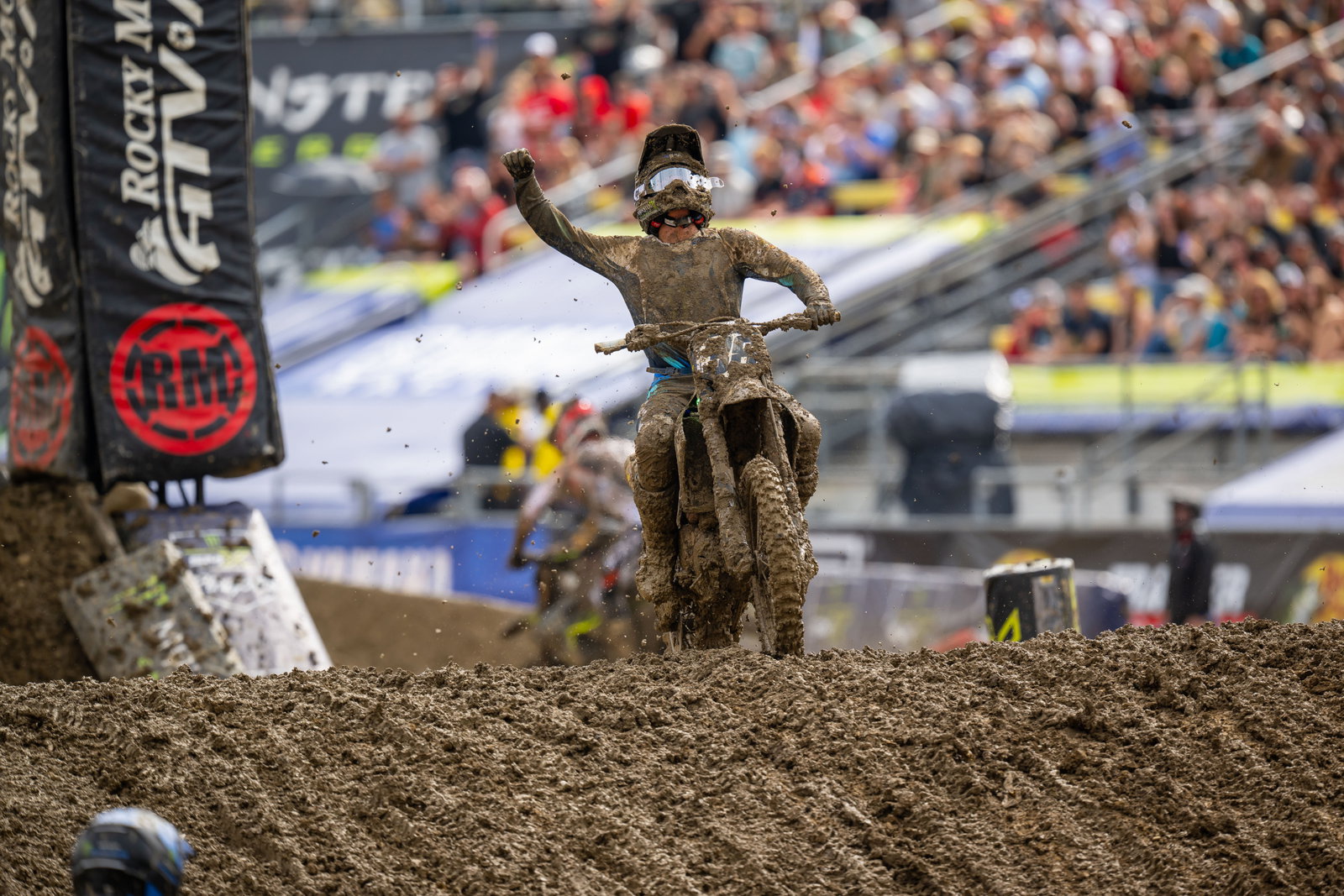 Deegan got it done for the first time in the 450 class on Saturday. 