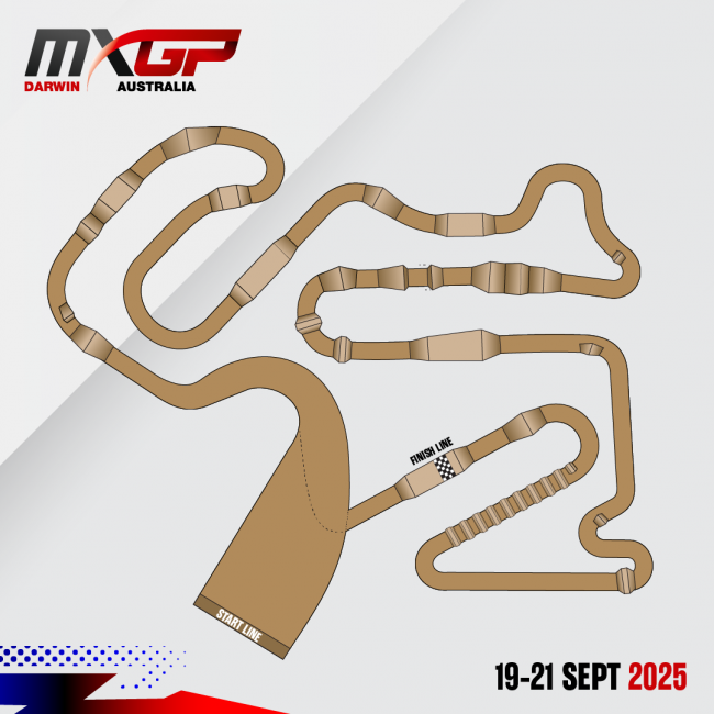 MXGP of Australia layout