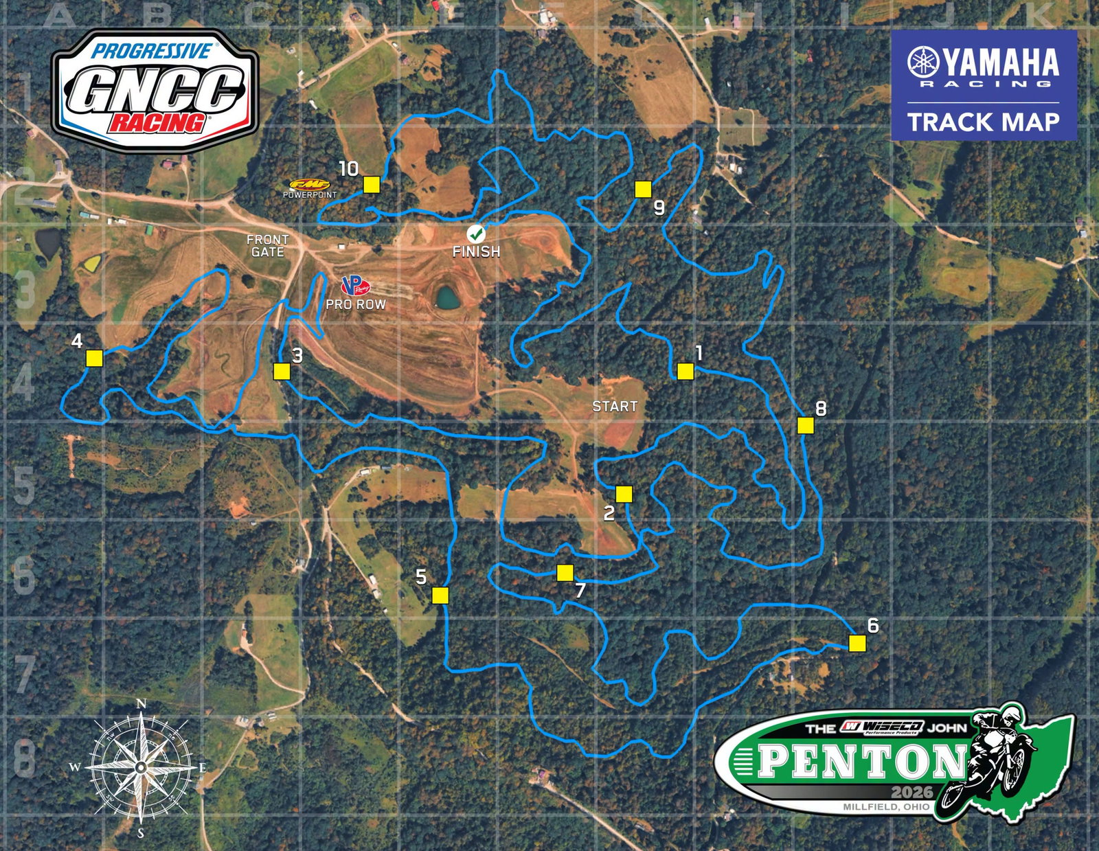 The John Penton GNCC layout.