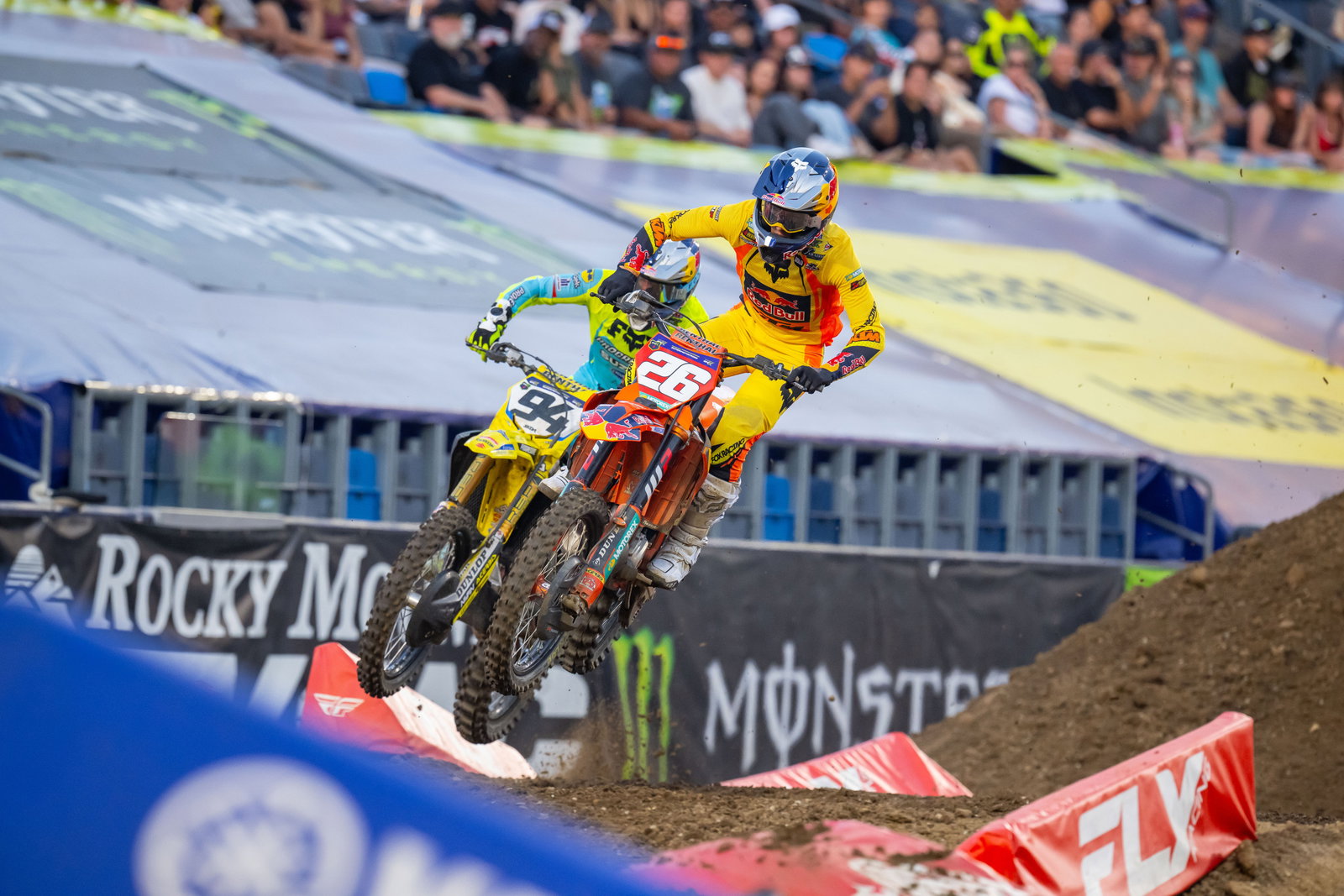 Roczen and Prado put on a great show in Southern California.