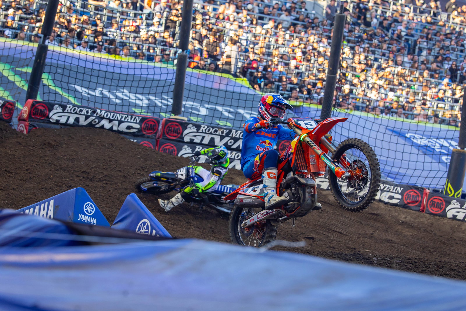 Beaumer was flawless in the first moto.
