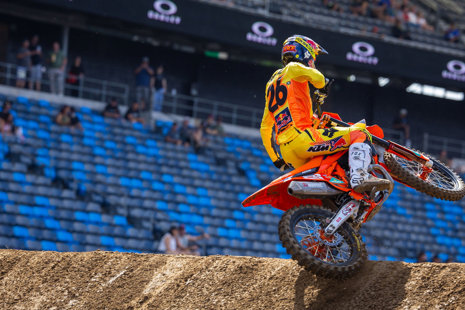 Most riders did not care for the track, but surprise surprise, Jorge Prado, who won, thought it was great!