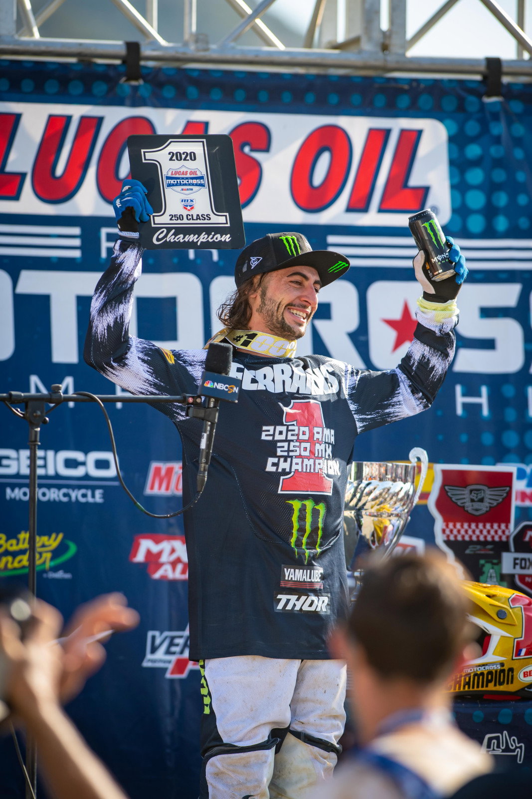 2020 250 Class AMA Pro Motocross Champion.