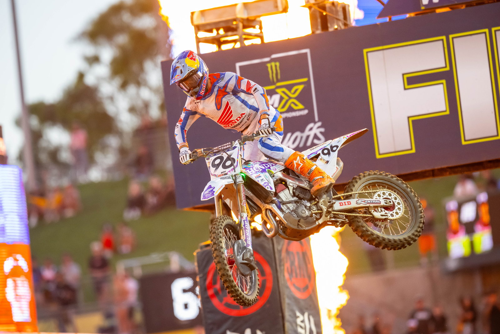Last week Lawrence admitted his motivation is not at an all-time high for the SMX races, but something tells us if he's in a position to win this whole thing, he'll have plenty of drive to get after it.