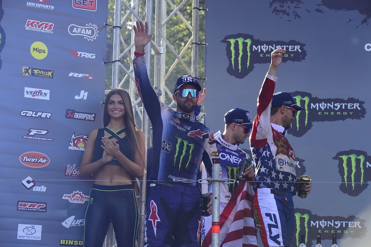 Team USA was second in 2025 with Eli Tomac, RJ Hampshire and Justin Cooper, and also took second in 2024 with Tomac, Cooper Webb and Aaron Plessinger.