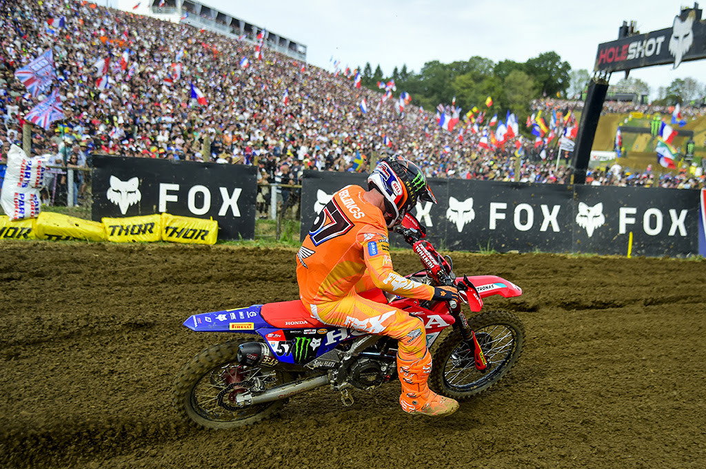 Jeffrey Herlings is in the Open class, and dominated Saturday.
