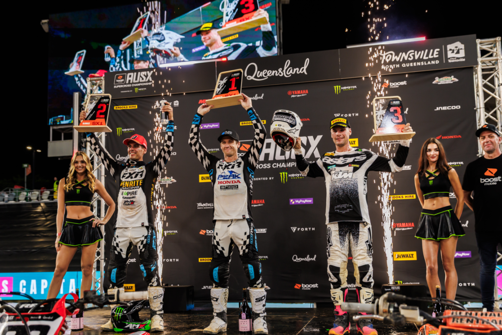 Christian Craig (SX1) and Brodie Connolly (SX2) Win Opening Round of AUSX Supercross Championship