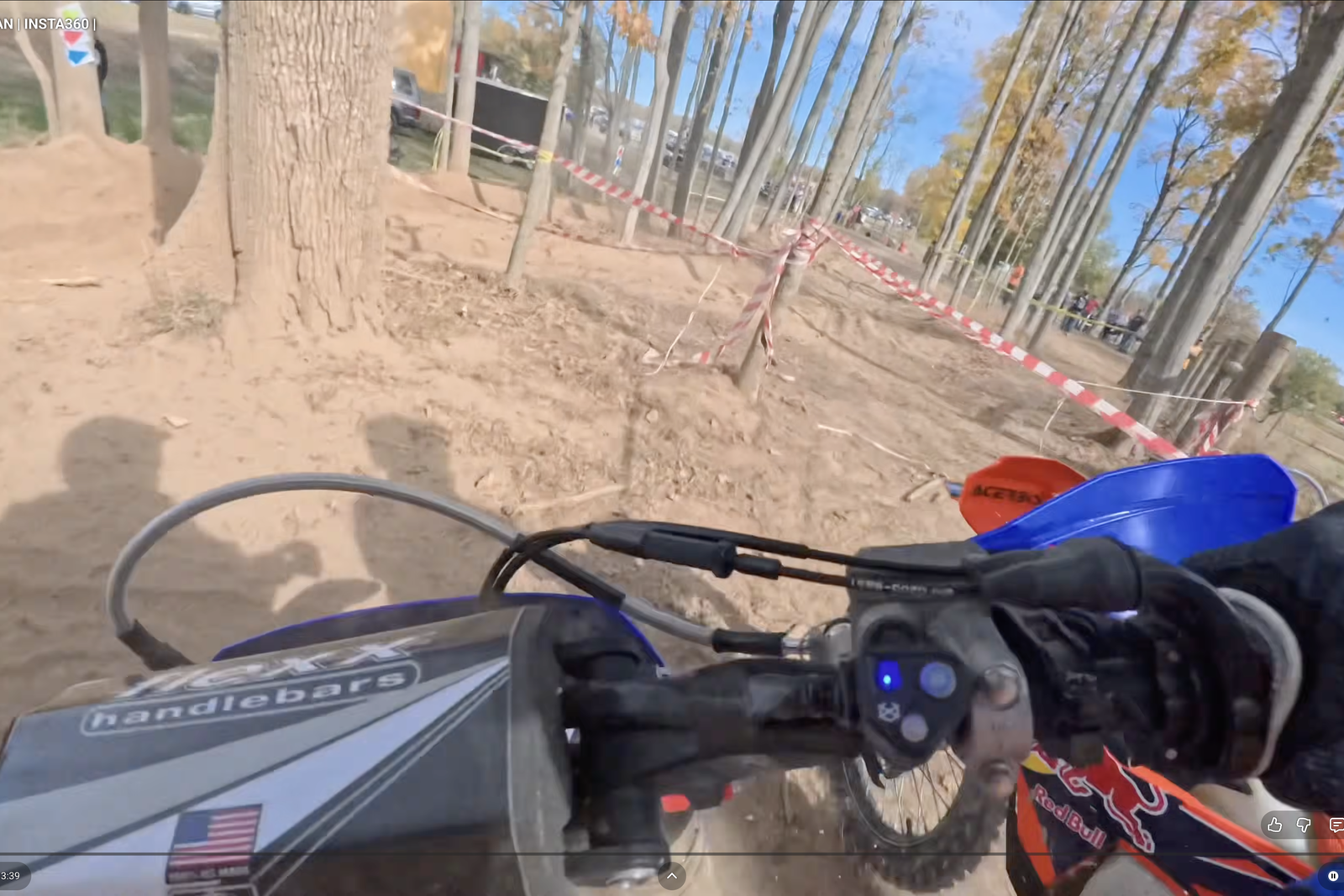 Watch: On-Board Insta360 Video of Kailub Russell's First Lap at Ironman GNCC