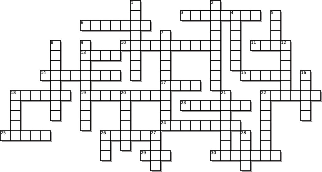 Dirty Words Crossword Puzzle