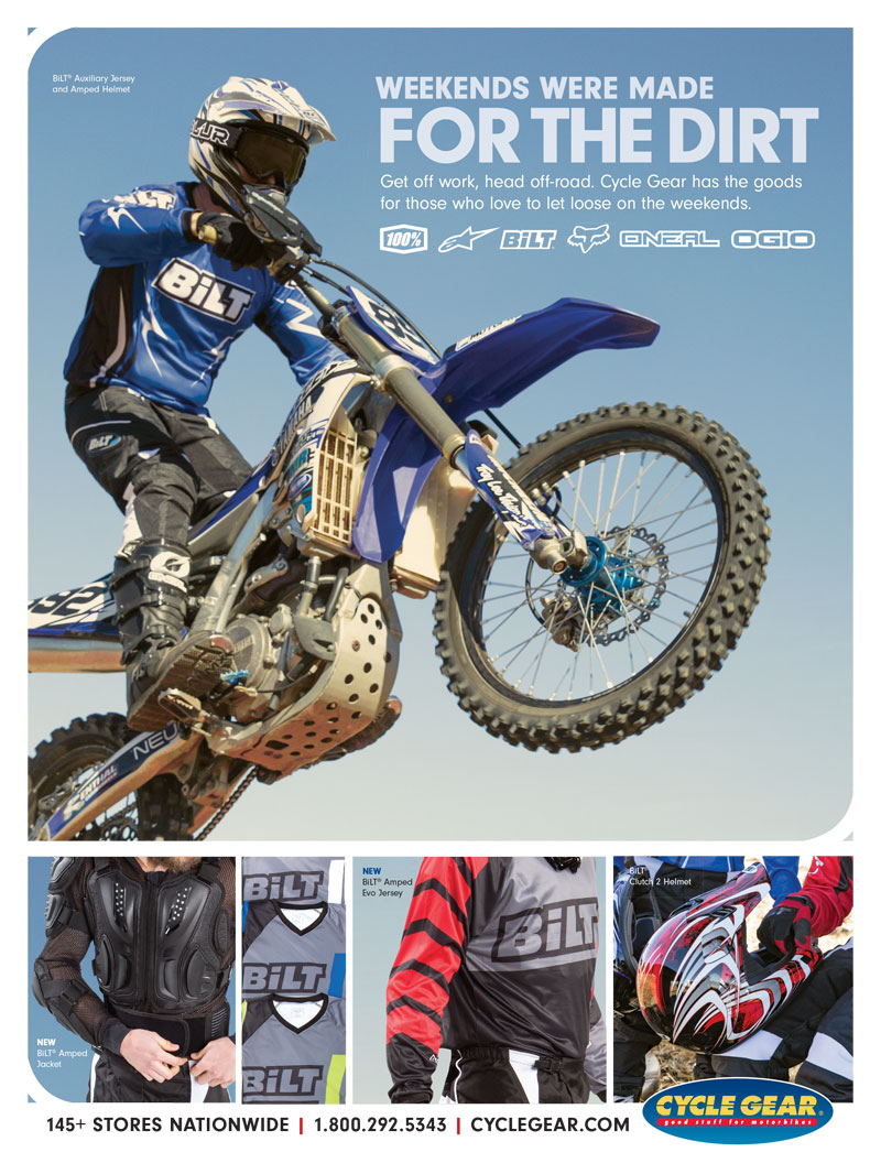 Racer X July 2019 - Cycle Gear Advertisement