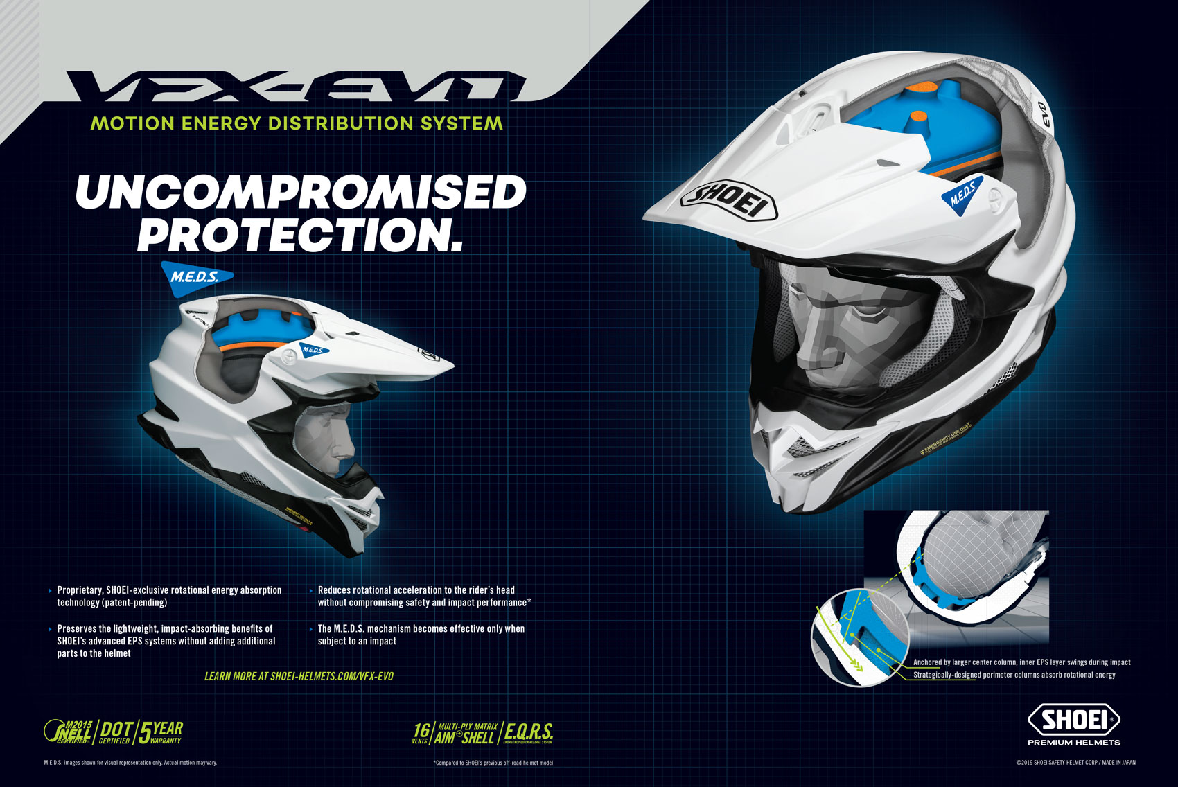 Racer X July 2019 - Shoei Helmets Advertisement