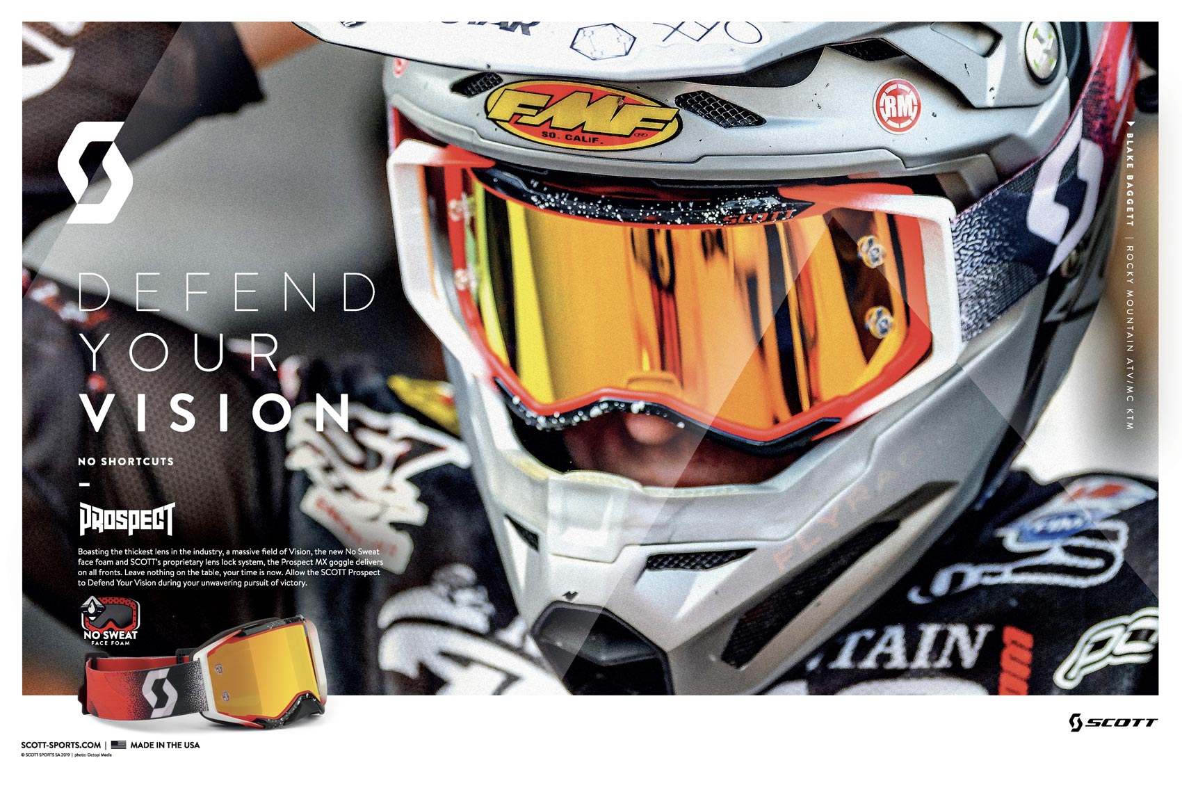 Racer X August 2019 - Scott Sports Advertisement