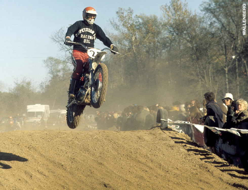 Dick Mann at 1972 Cal-Expo AMA Pro Motocross