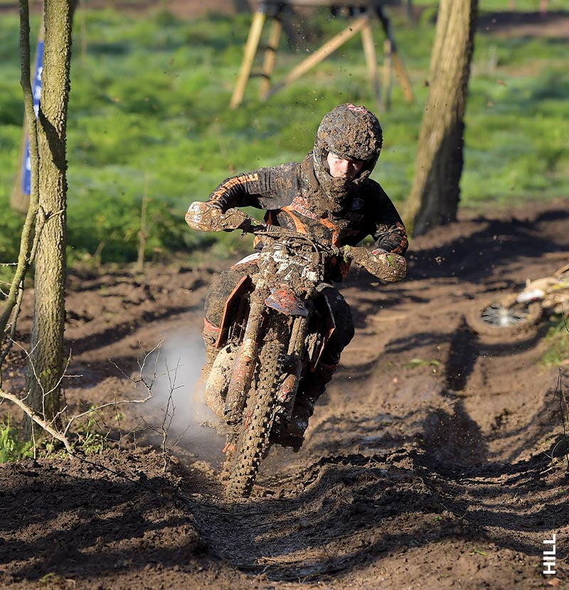 Joseph Cunningham in a motocross competition