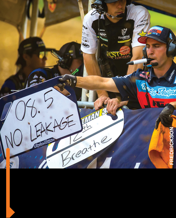 “No leakage” seems oddly motivational for a pit board message.