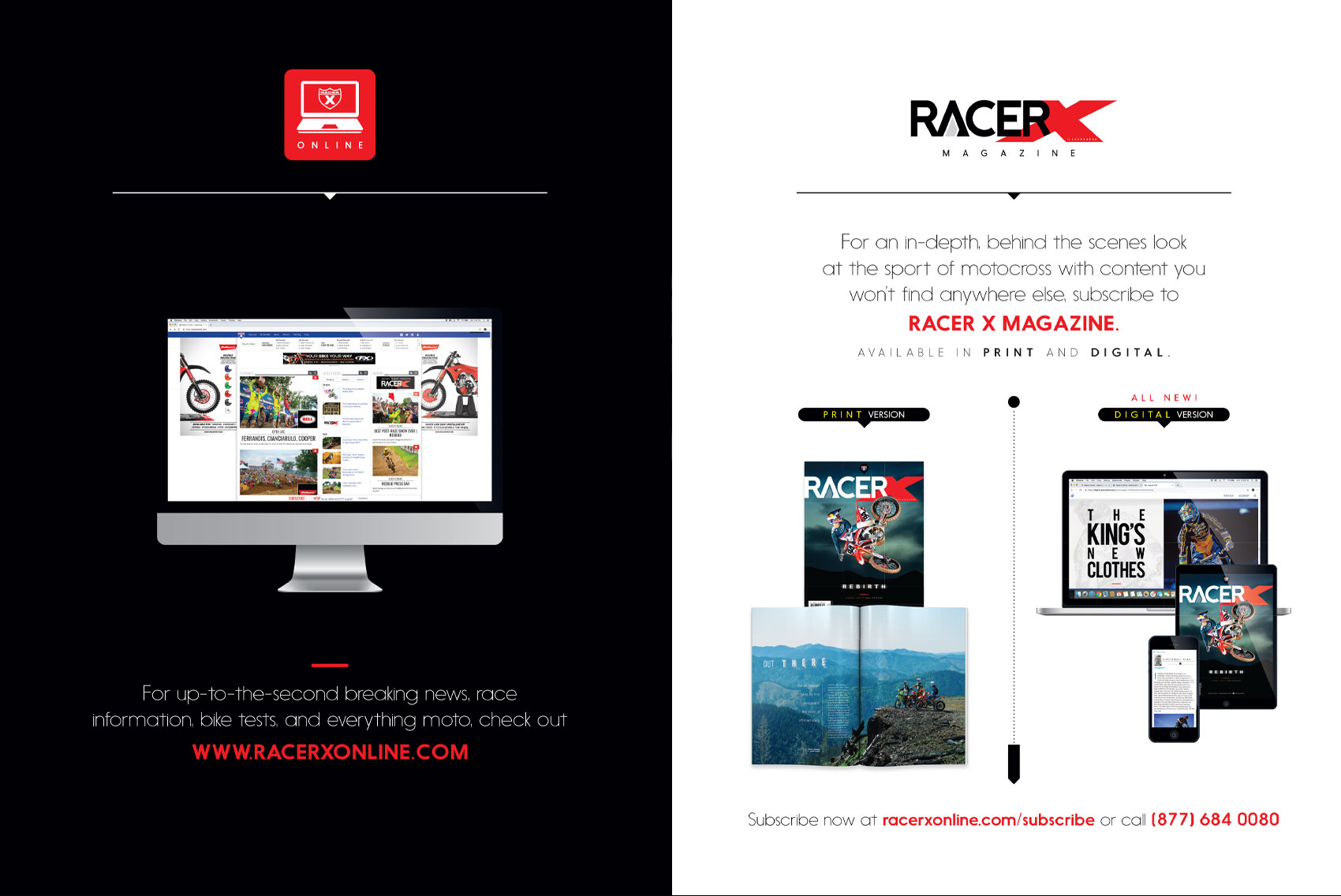 Racer X November 2019 - Racer X Online Advertisement