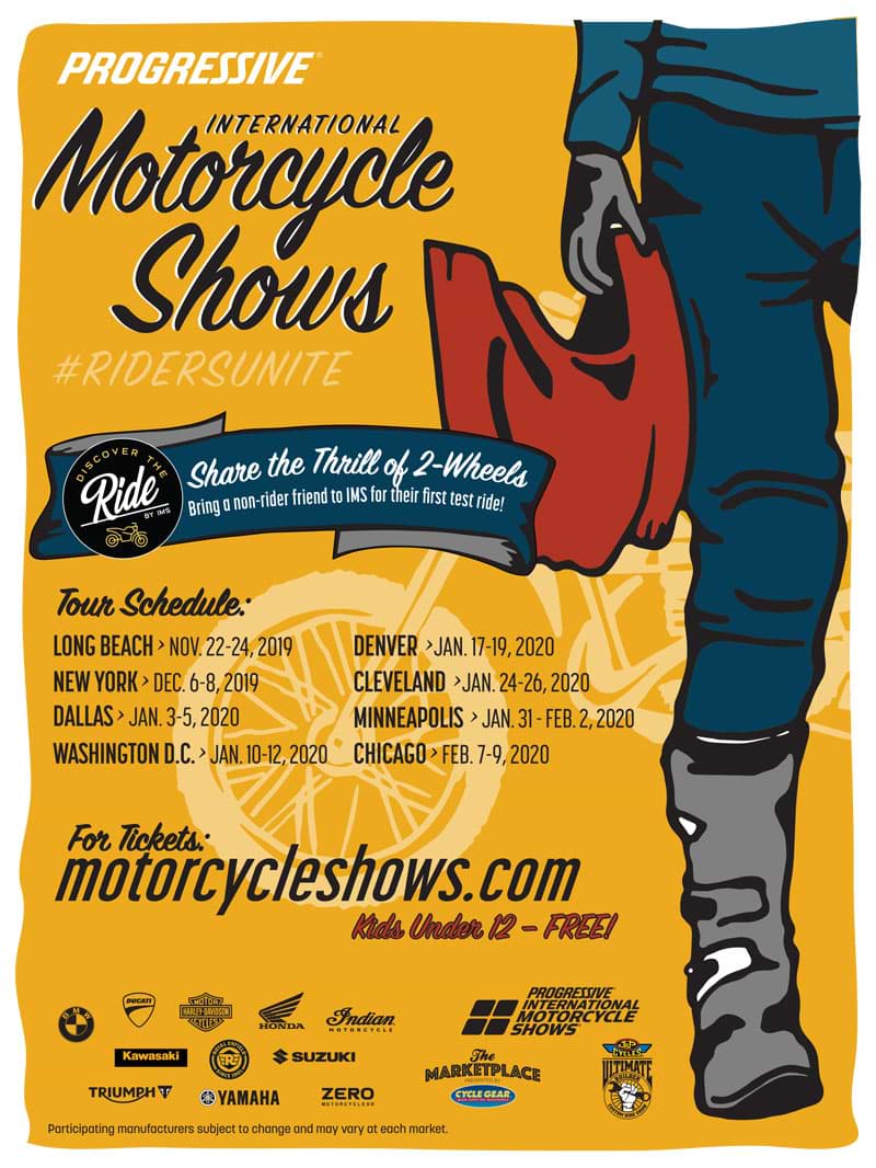 Racer X November 2019 - Progressive International Motorcycle Shows Advertisement