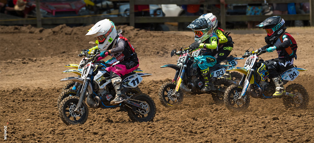 riders 11, 93, and 94 during a race