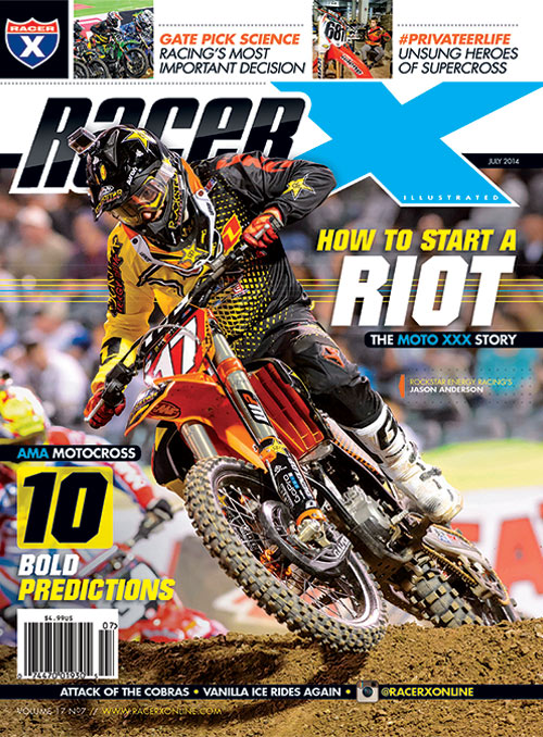 Racer X Volume 17 Magazine Cover