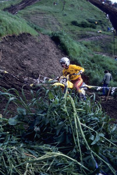 ￼￼￼That's Suzuki-mounted privateer Danny “Magoo” Chandler at the '78 Escape Country National, just down the road from Saddleback Park.