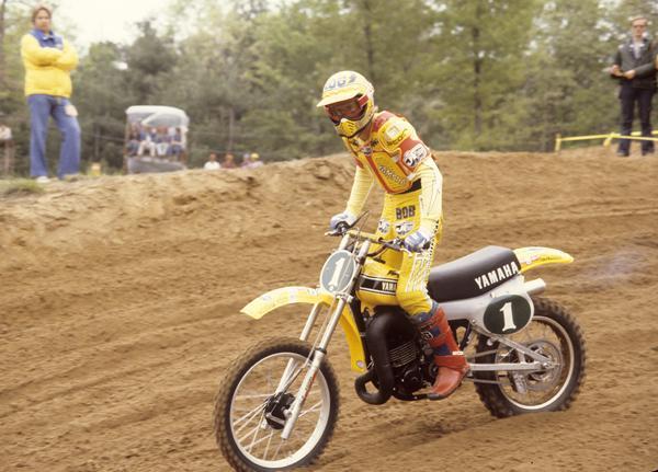 ￼￼￼￼Bob Hannah kept rolling right into 1979 on his Yamahas, winning another AMA Supercross title as well as another AMA Motocross title.