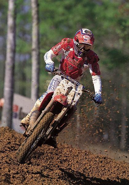 Ricky Johnson was the fastest all around in 1988, but bad luck kept him from  the 250 AMA Motocross title.
