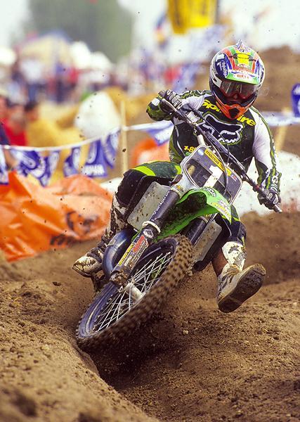 Ricky Carmichael was firmly in control of the 125cc class in American Motocross, winning his third consecutive title.