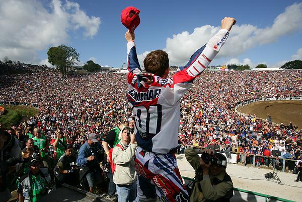 With sponsorship from MX Sports and the Loretta Lynn's AMA Amateur National, Team USA returned to the Motocross des Nations. Carmichael led to squad to victory.