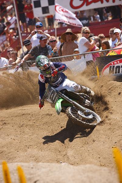 Villopoto served notice early that he was ready for the 450 class going 1-1 at the opening round at Glen Helen.