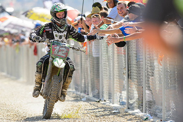 Your 2012 Lucas Oil Pro Motocross 250 Class Champion, Blake Baggett.